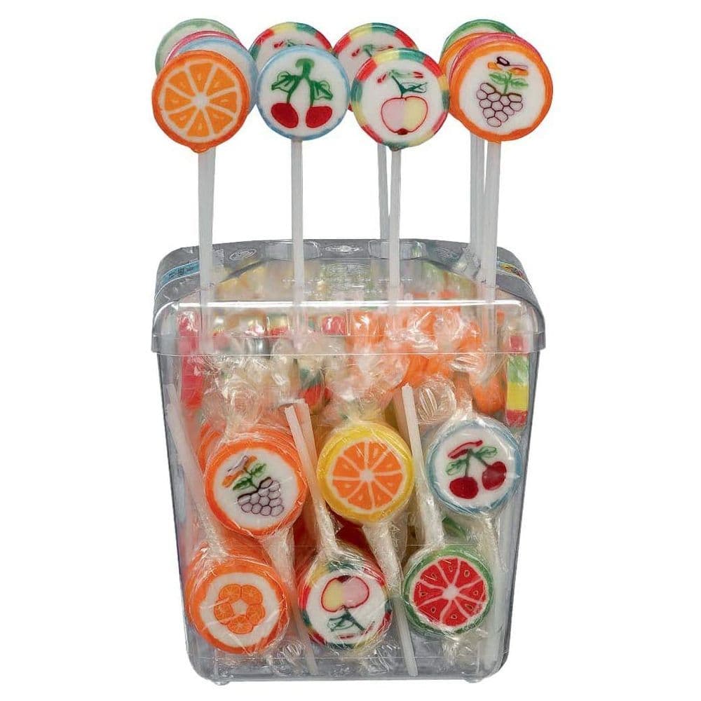 Fruit Rock Lolly Sweets Candy Fruity Lollies Tri D Aix